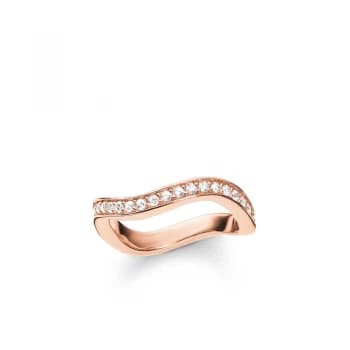 Ladies Thomas Sabo Sterling Silver Size M.5 Glam & Soul Eternity Ring