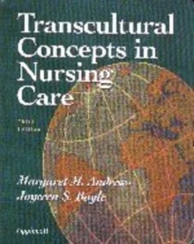 Transcultural Concepts in Nursing Care by Margaret M. Andrews Paperback