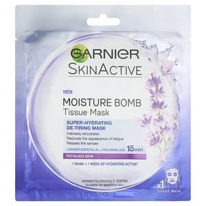 Garnier Moisture Bomb Lavender Hydrating Face Sheet Mask