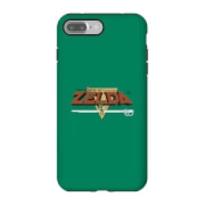 Nintendo The Legend Of Zelda Retro Logo Phone Case - iPhone 7 Plus - Tough Case - Gloss