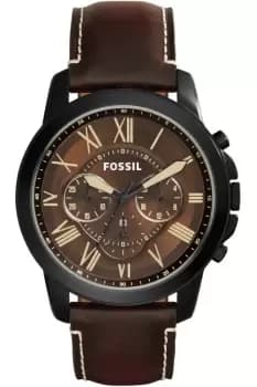 Mens Fossil Grant Chronograph Watch FS5088