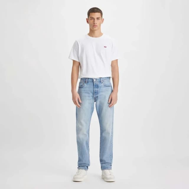 Levis Mens 1954 Bright Light Straight Leg Jeans 1954 Bright Lt male 28W R