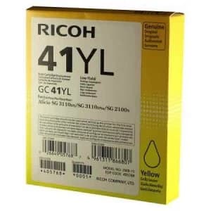 Ricoh 405768 Yellow Ink Cartridge