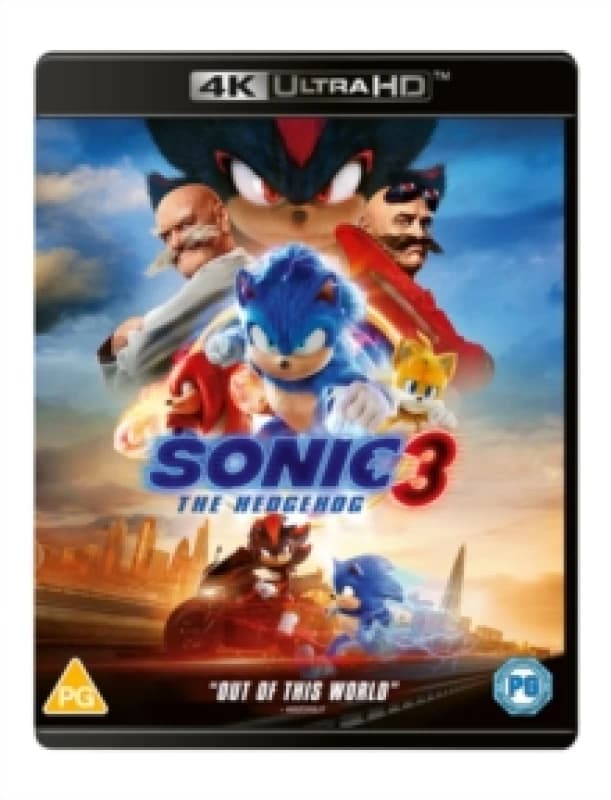 Sonic the Hedgehog 3 Bluray 5056453207881