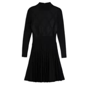 Ted Baker Fyonah Pleated Dress - Black
