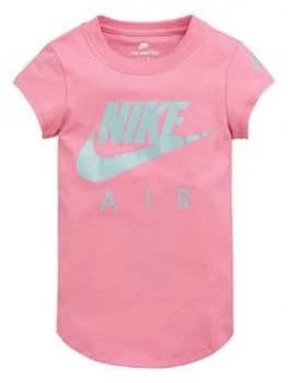 Nike Sportswear Younger Girls Air Futura T-Shirt - Pink