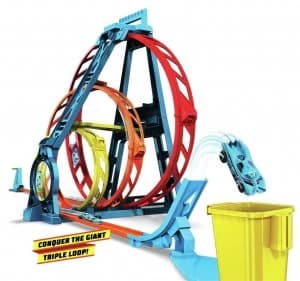 Hot Wheels Trackbuilder Triple Loop Kit