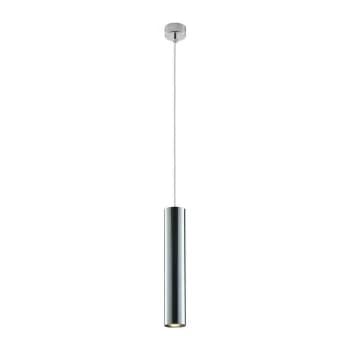 Fan Europe Lighting - Fan Europe Fluke - Slim Round Ceiling Pendant, Glass, Chrome, GU10