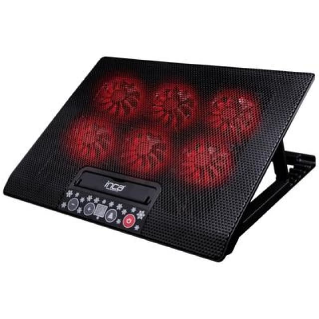 Inca INC-601GMS notebook cooling pad 43.2cm (17") 2500 RPM Black