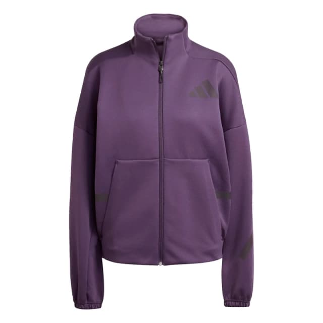 Adidas Womens sweat jacket adidas Z.N.E. Violet Female M