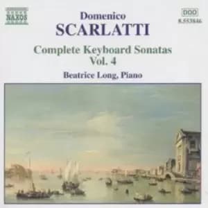 Domenico Scarlatti Keyboard Sonatas Vol4 by Domenico Scarlatti CD Album
