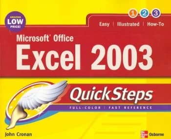 Microsoft Office Excel 2003 by John Cronan Book