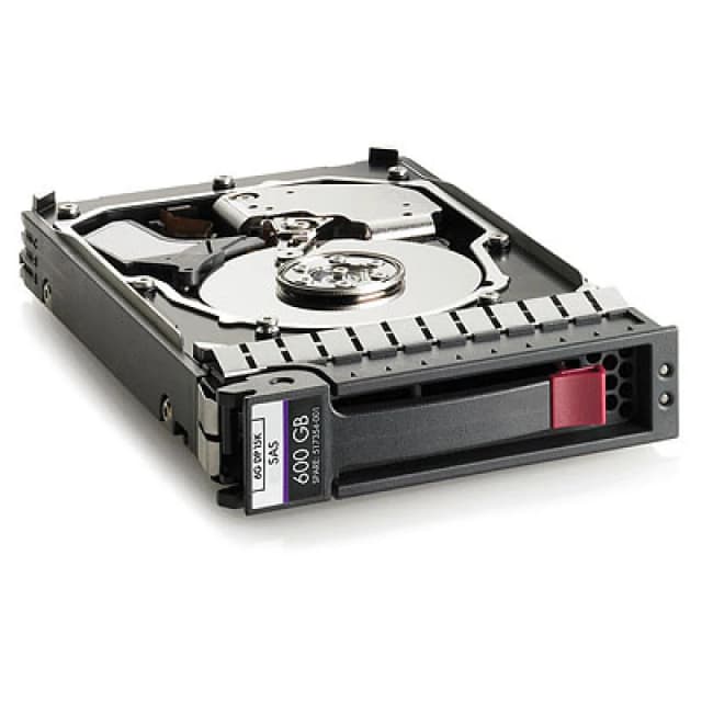 HPE 600GB hot-plug dual-port SAS HDD internal hard drive 15000 RPM 3.5