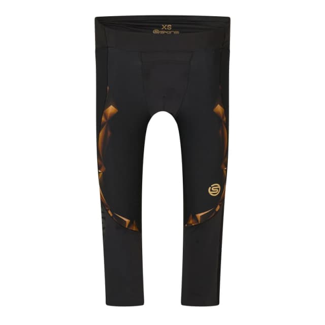 Skins A400 3/4 Mens Black male X Small