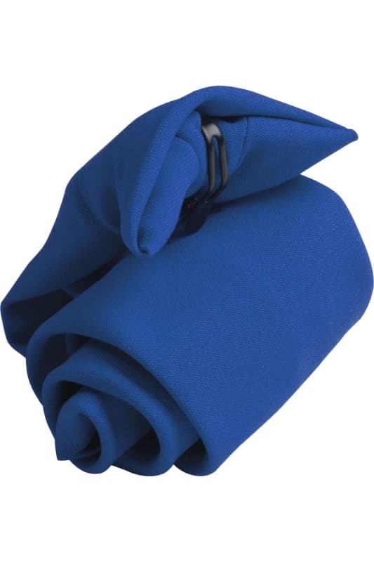 Premier Premier Men Tie - Plain Workwear Clip On Tie Pack of 2 in Royal Royal One Size Male 5059269153571