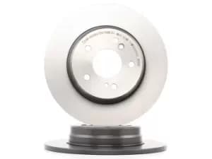 PAIR PAINTED BREMBO BRAKE DISCS 08.7211.21