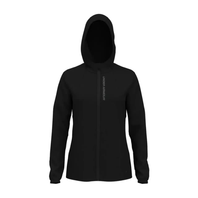 Womens waterproof jacket Under Armour OutRun the Storm Noir Female S