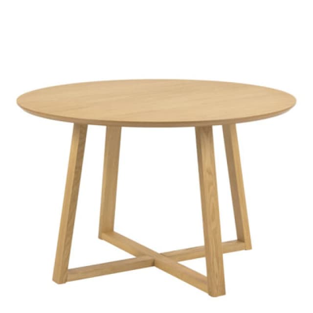 Furniture To Go Malika Round Dining Table In Oak