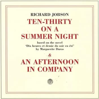 Richard Jobson - 10/30 On A Summers Night CD