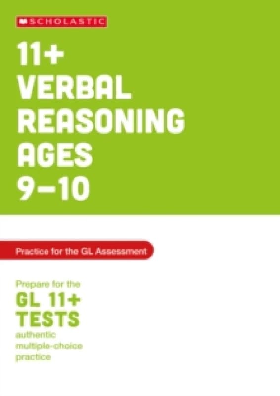 11+ Verbal Reasoning Practice and Test for the GL Assessment Ages 09-10 Paperback / softback