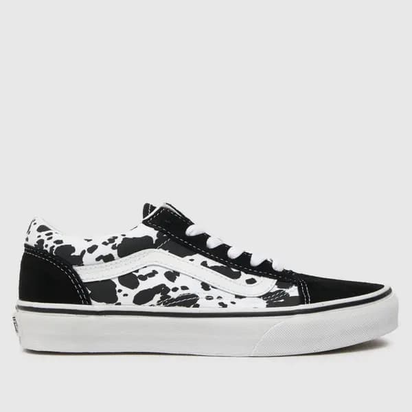 Vans Black & white old skool Youth trainers Black/White UK 4 (EU 36½)