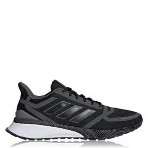 adidas Nova Run Mens Running Shoes - Blk/Blk/Grey