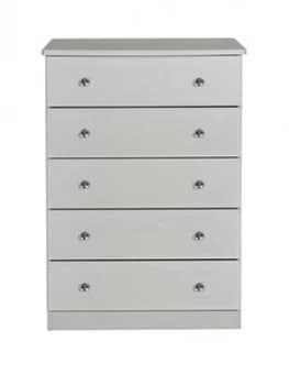 Swift Verve Ready Assembled 5 Drawer Chest