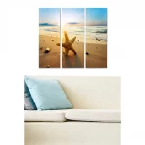 MDFftr1006 Multicolor Decorative MDF Painting (3 Pieces)