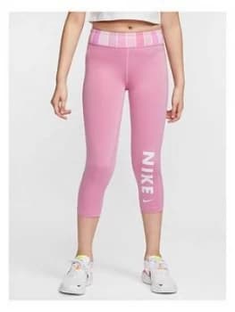 Nike Girls Leggings - Pink