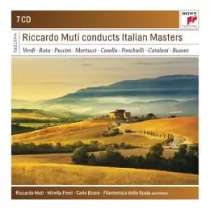 Riccardo Muti Conducts Italian Masters by Riccardo Muti CD Album