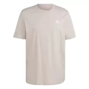 adidas T-Shirt Mens - Beige