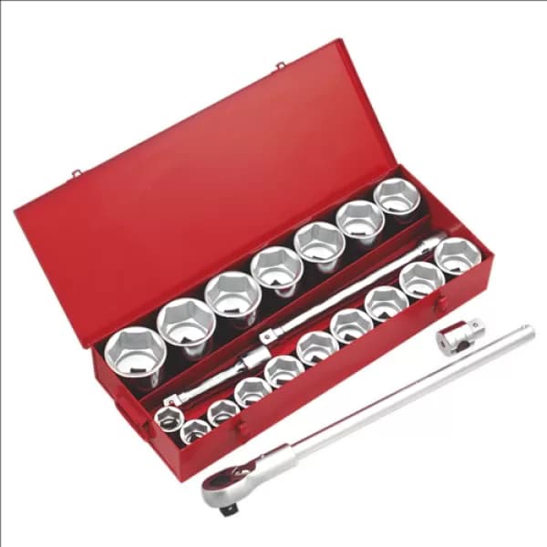 Genuine SEALEY AK261 Socket Set 22pc 1Sq Drive 6pt WallDrive® Metric