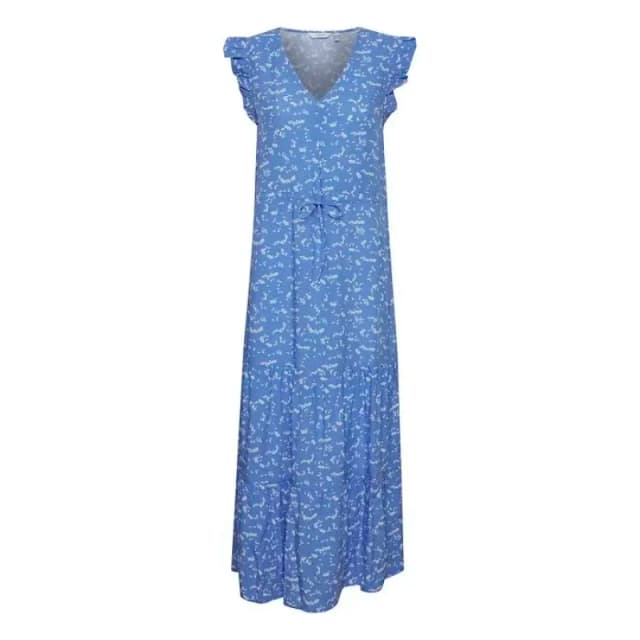 b.Young Womens long dress b.young Mmjoella Bleu Female 44