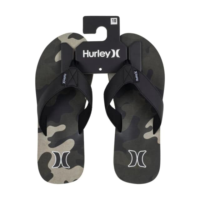 Hurley 1-Pack Flip Flops Mens - Green Green 7