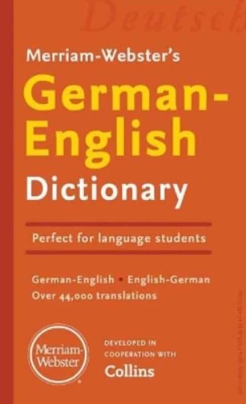 Merriam-Websters German-English Dictionary Paperback / softback