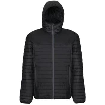 TRA423 HONESTLY MADE ECODOWN JACKET BLACK (L) - Regatta