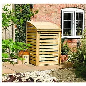 Rowlinson Timber Single Wheelie Bin Store 3 x 3 ft