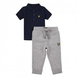 Lyle and Scott Lyle & Scott Polo/Jogger Set - Navy