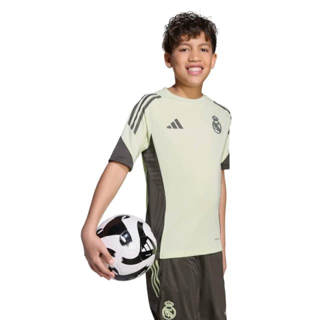 Adidas Real Madrid kids' training jersey 2025/26 Vert Unisex 15/16 ans JP3976
