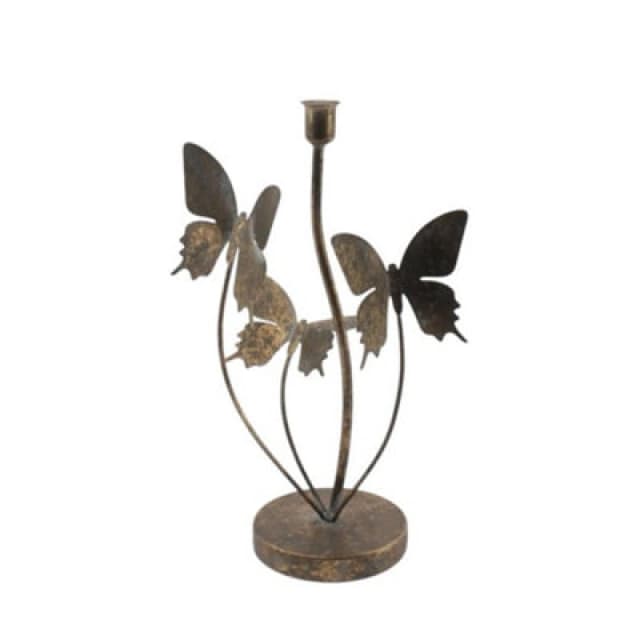 MSL 35CM METAL CANDLE HOLDER