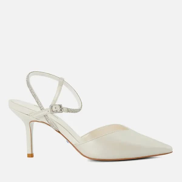 Dune Womens Companion Leather Court Heels - UK 7