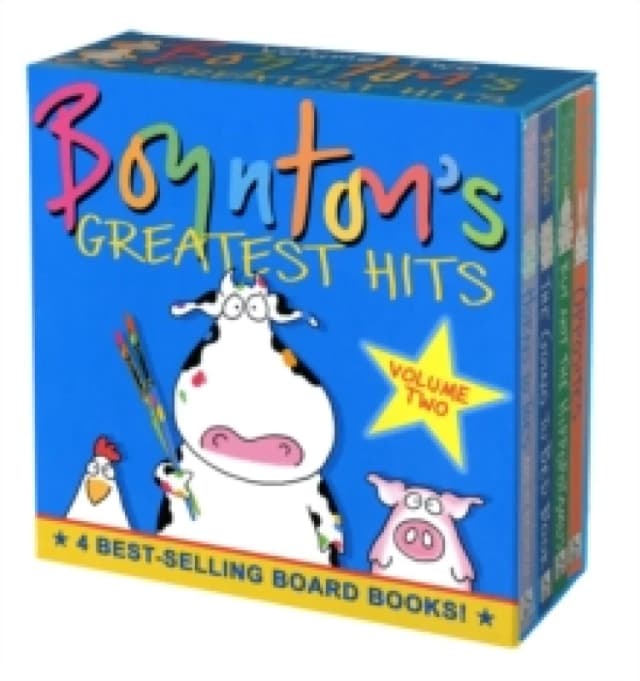 Boynton's Greatest Hits The Big Yellow Box (Boxed Set) : The Going to Bed Book; Horns to Toes; Opposites; But Not the Hippopotamus Board book