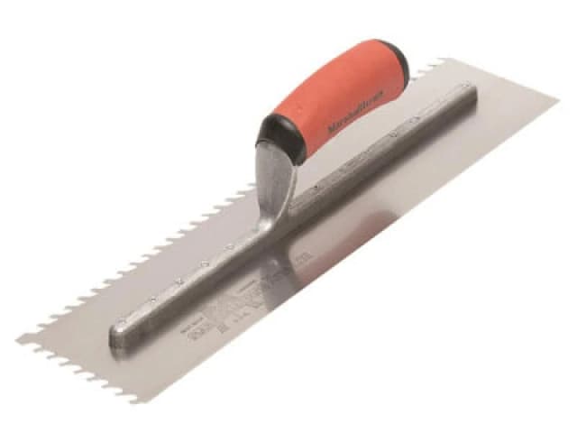 Marshalltown Mlf1216Sd Layflat 13mm Notch Trowel 16 X 4" M/tmlf1216Sd