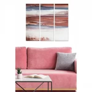 MDF751002976 Multicolor Decorative MDF Painting (3 Pieces)