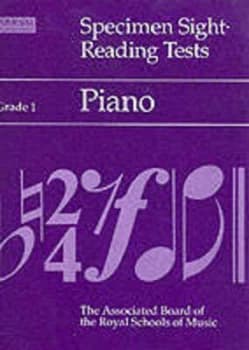 Specimen Sight-Reading Tests Grade 1 by Alan Ridout Paperback