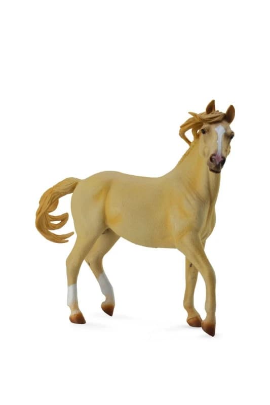 CollectA Mustang Stallion Horse Toy Light Beige unisex