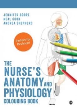 The Nurses Anatomy and Physiology Colouring Book by Jennifer Boore Book