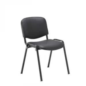 Club PU Chair Black Vinyl
