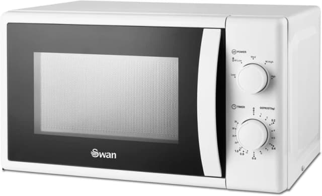Swan SM4420WHT 20L 700W Manual Microwave