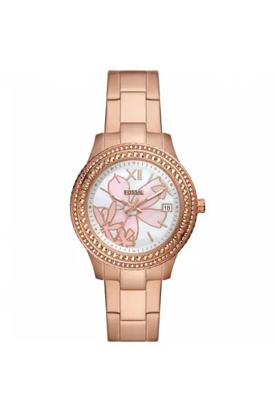 Fossil Stella Stainless Steel Fashion Analogue Quartz Watch - Es5192 Multi